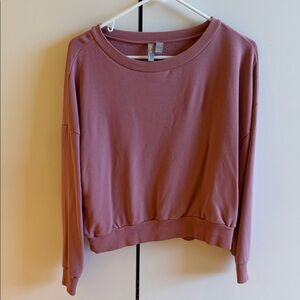 ASOS Mauve Long Sleeve Top